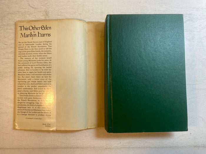 The Other Eden by Marilyn Harris 1977 HCDJ BCE