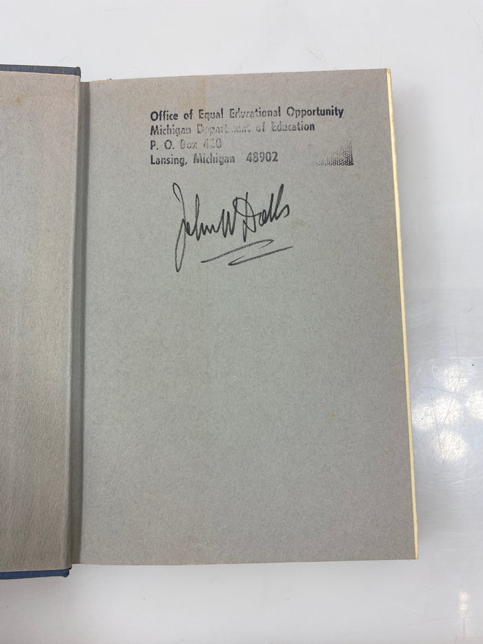 The Politics of Schools by Bendiner 1969 1st Ed. HCDJ