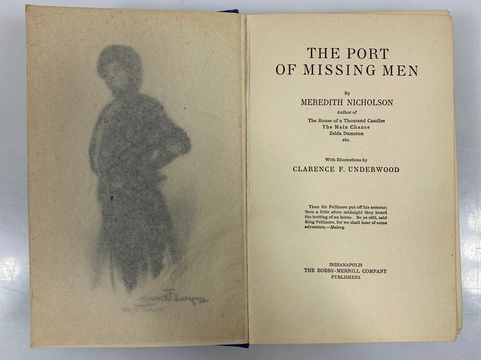 The Port of Missing Men by Meredith Nicholson HC 1907