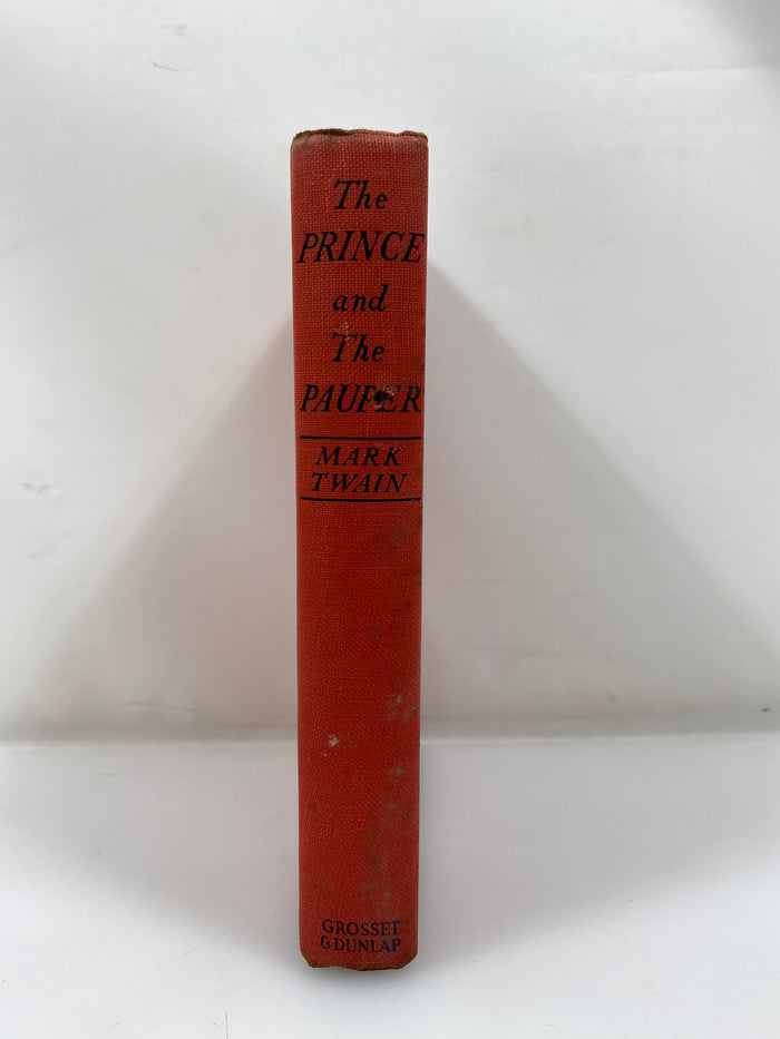 The Prince and the Pauper by Mark Twain Grosset & Dunlap 1909 HC