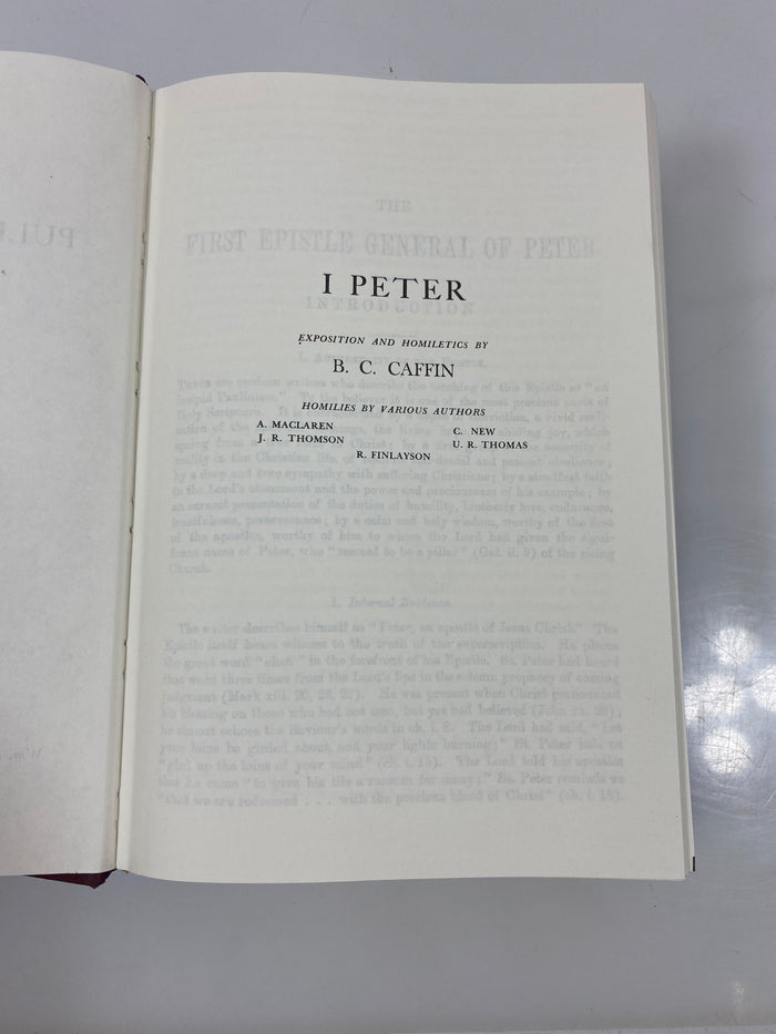 The Pulpit Commentary by Spence/Exell Vol. 22 1980 Reprint Ex-library HC