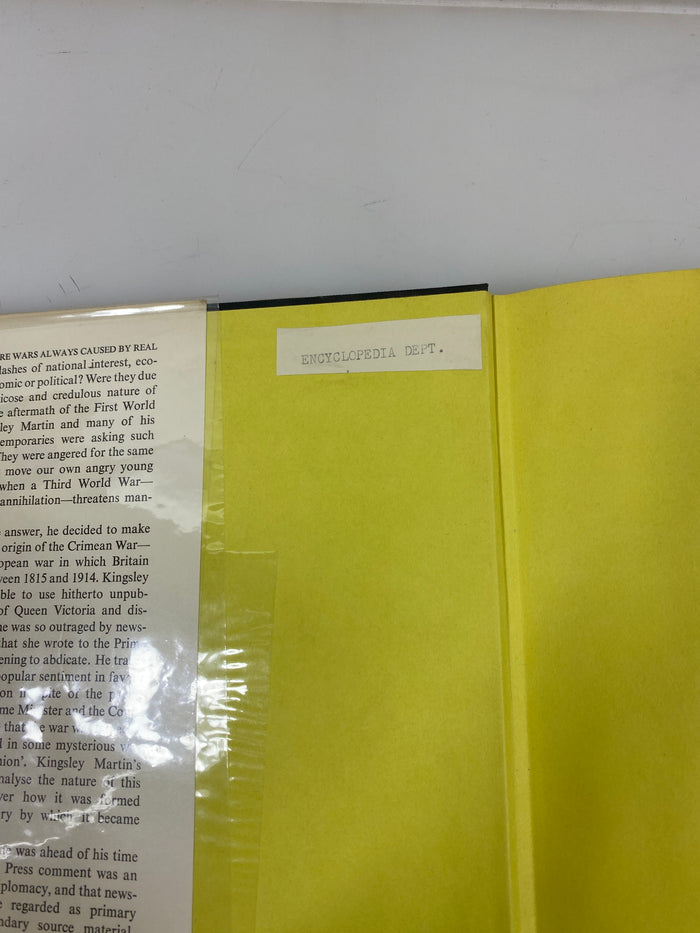The Triumph of Lord Palmerston by Kingsley Martin 1963 HCDJ