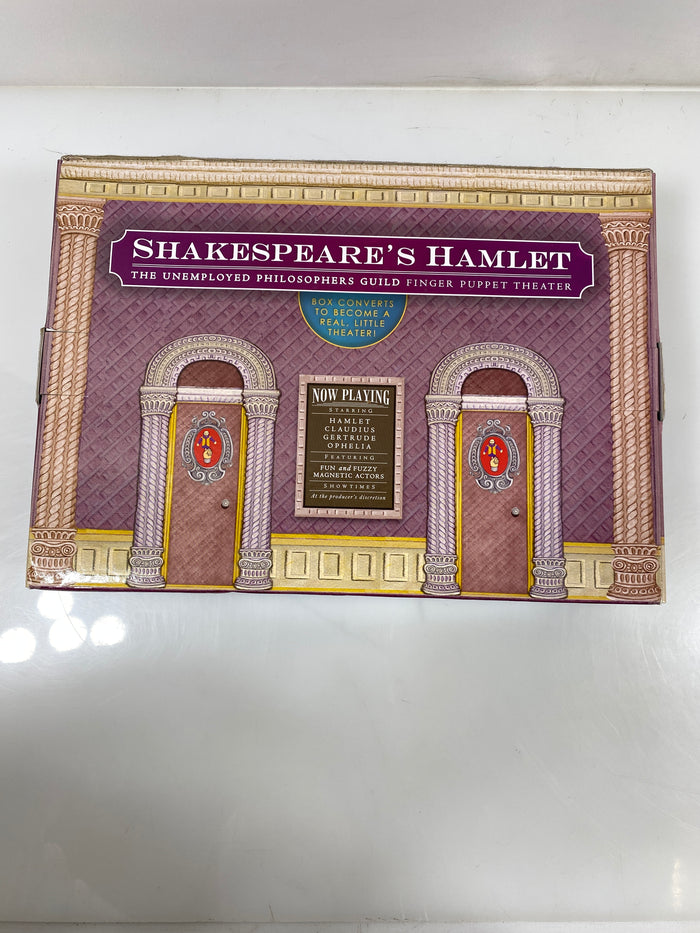 The Unemployed Philosophers Guild Shakespeare's Hamlet Finger Puppets