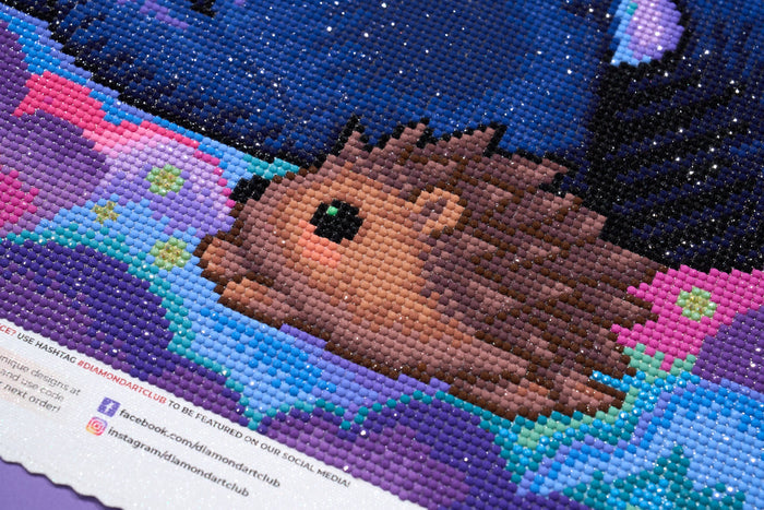 Diamond Painting The Witch Kitty Brew 20" x 28" (50.6cm x 70.7cm) / Round with 60 Colors including 1 AB and 7 Fairy Dust Diamonds / 47,288