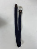 Tommy Hilfiger Navy and Brown Stretch Belt