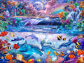 Diamond Painting Tropical Dream 36.6" x 27.6" (92.8cm x 69.9cm) / Square with 82 Colors including 3 ABs and 3 Fairy Dust Diamonds / 104,813