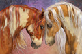 Diamond Painting Two Hearts II 33" x 22" (83.6cm x 55.8cm) / Square with 79 Colors including 3 ABs and 2 Fairy Dust Diamonds / 75,264
