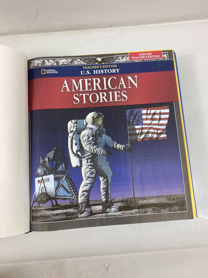 US History American Stories National Geographic Teacher Edition 2025 HC