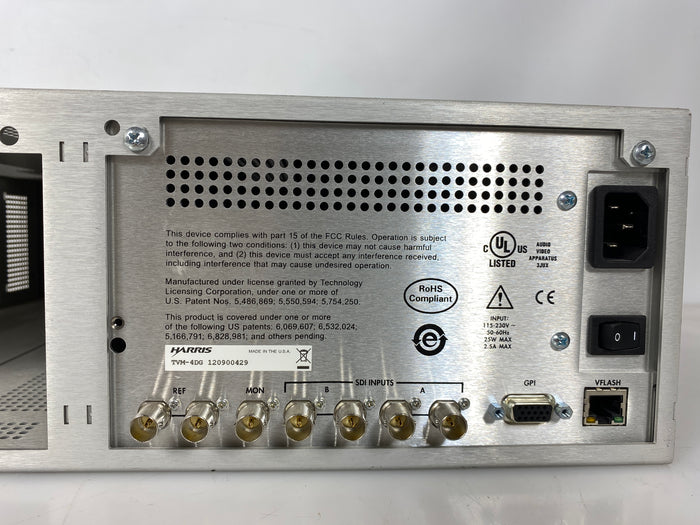 Videotek TVM-4DG Multiformat HD/SD-SDI Waveform Monitor/Vectorscope