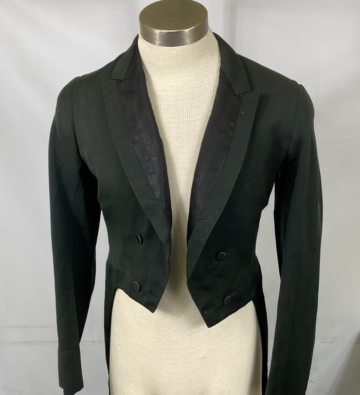 Vintage 1890's John Herrmann Green Long Tail Suit Jacket Men's Size Unknown