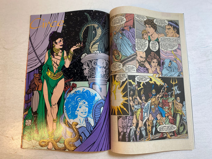 War of the Gods #1 DC Comic 1991 w/ mini posters