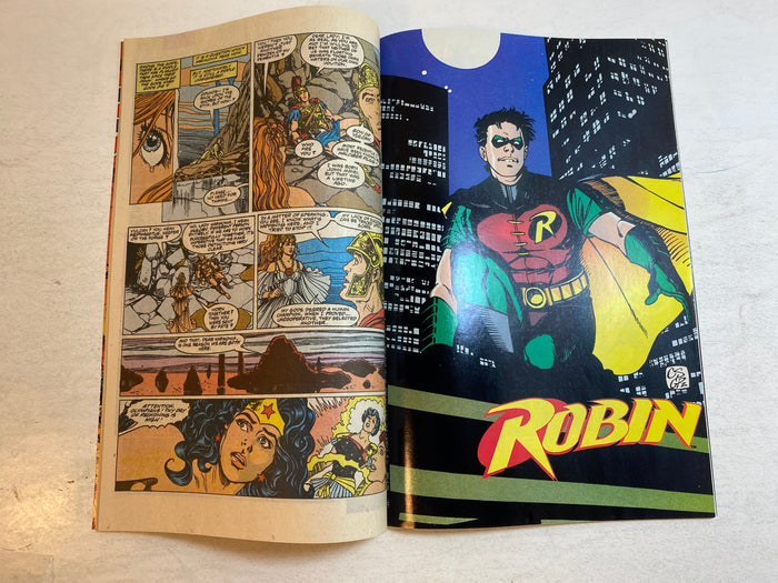 War of the Gods #1 DC Comic 1991 w/ mini posters