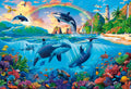 Whales in the Ocean