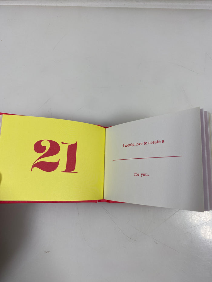 What I Love About, Fill In The Blank Book