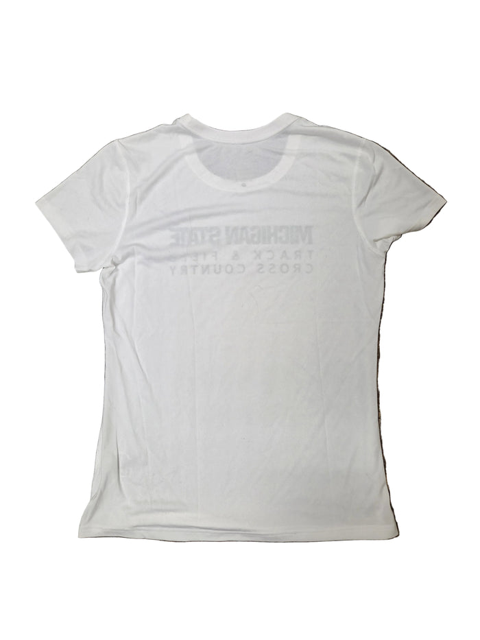 Nike White Dri-Fit Track & Field Cross Country T-Shirt Women's Size XS