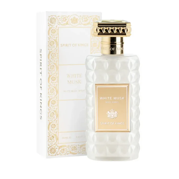 White Musk Body Spray - Profumo - SPIRIT OF KINGS - Alla Violetta Boutique