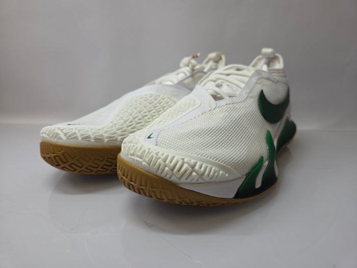 Nike White React Vapor NXT HC Tennis Shoes Women's Size 10