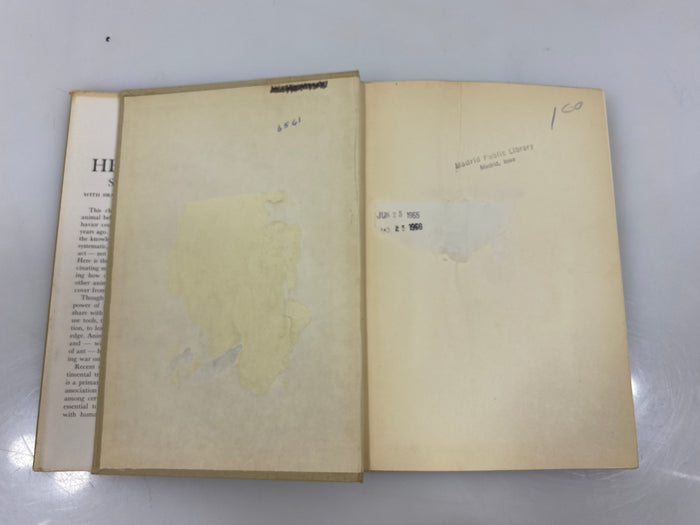 Wild Heritage by Carrighar Ex-library 1965 HCDJ