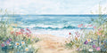 Diamond Painting Wildflower Seascape 44" x 22" (111.7cm x 55.6cm) / Round with 49 Colors including 1 AB and 3 Fairy Dust Diamonds / 82,012
