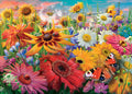Diamond Painting Wings Among Petals 35.8" x 25.6" (90.8cm x 65cm) / Square with 99 Colors including 4 ABs and 4 Fairy Dust Diamonds / 95,265