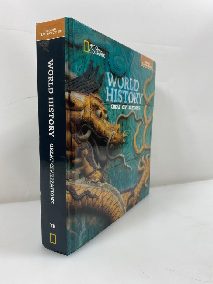World History Great Civilizations National Geographic Teacher Edition 2025 HC