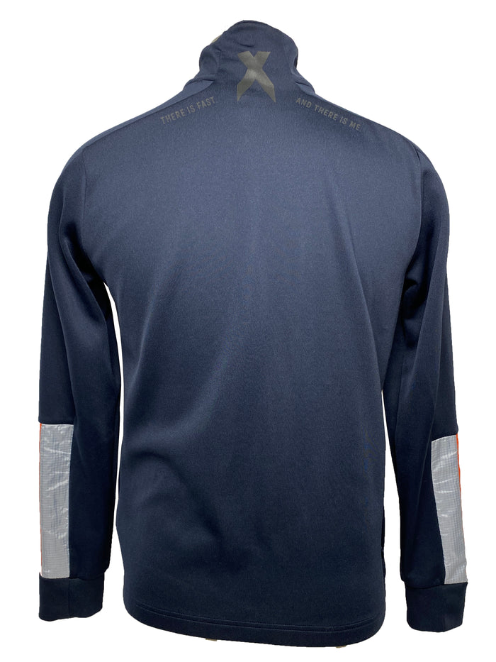 Adidas X Aeroready Youth Training Suit Set Navy Blue and Orange