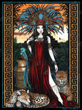 Diamond Painting Zyanya 25.6" x 34.3" (65cm x 86.9cm) / Square with 45 Colors including 2 ABs and 1 Electro Diamond and 4 Fairy Dust Diamonds / 91,089